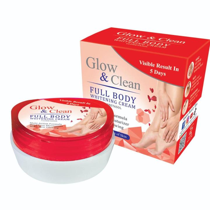 GLOW & CLEAN FULL BODY WHITENING CREAM
