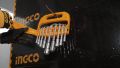 L-ANGLED SOCKET WRENCH SET 9PCS - INGCO LASWT0901. 