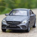 1:32 C260L E300L Alloy Diecast Model Toy Car 6 Doors Opened Sound Light Pull Back Rubber Tires Miniature Vehice for Kids Present. 