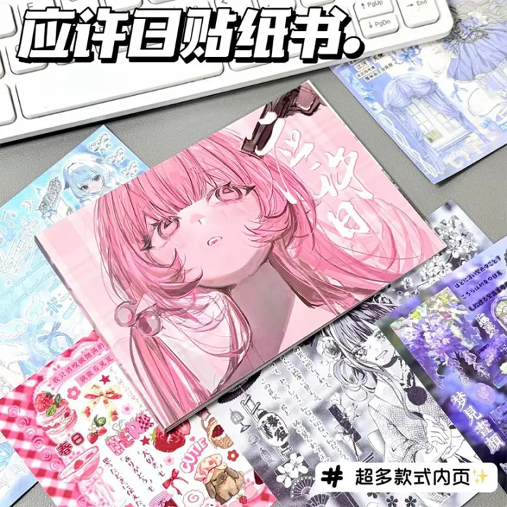 Kawaii%20Animation%20Character%20Stickers%20Cute%20Cartoon%20Japanese%20Retro%20Cut%20Film%20Sticker%20Book%20Scrapbooking%20DIY%20Decoration%20Sticker%20%20-%20Image%204