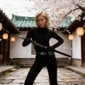 Cosplay Retro Sword Belt with Adjustable Samurai Scabbard PU Leather Knight Sword Stand Wasit Blet.