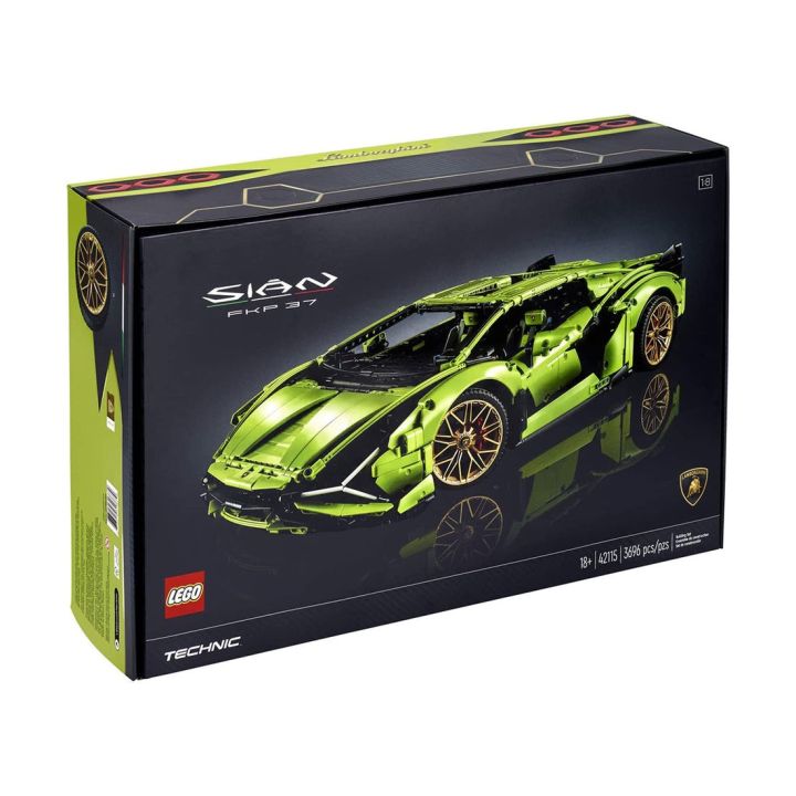 LEGO Technic Lamborghini Sian 1:8 Scale FKP 37 Car Model Set