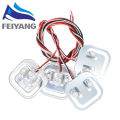 4PCS Human Scale Load Cell Weight Sensors + HX711 AD Module Weight Sensor Electronic Scale Weighing Pressure Sensor DIY Kit. 