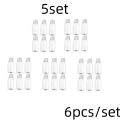 6pcs Milk Bottles Small Juice Leakproof Milk Portable Beverage Water Sealing Juice Ginger shot. 