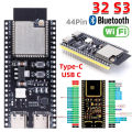 S3 Development Board S3-DevKitC-1 Bluetooth 2.4G Wifi Module for Arduino 8MB PSRAM 16MB FLASH N16R8 Dual Type-C 44P.