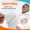 RV Sealant Tape White Waterproof Seal Tape - Weatherproof Sealant Roofing Tape for Roof Repair Camper Trailer Boat Sealing Leak. 