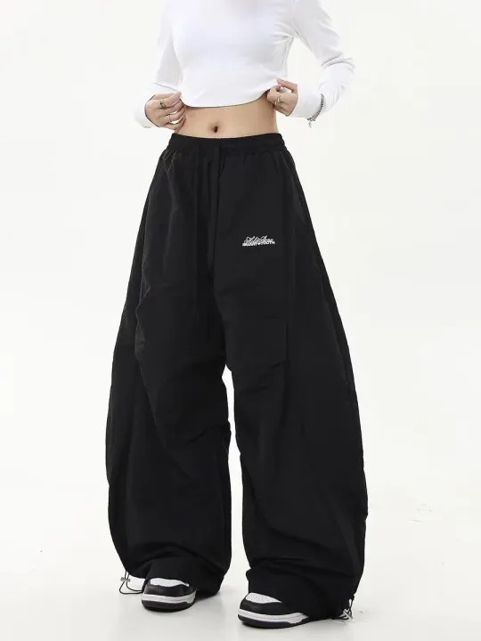 Casual%20Chic%20Sweatpant%20Retro%20Matching%20Oversize%20Women's%20Wide%20Leg%20Pant%20Low%20Waist%20Drawstring%20Lady%20Cargo%20Pants%20Y2K%20Hip%20Hop%20Streetwear%20-%20Image%202