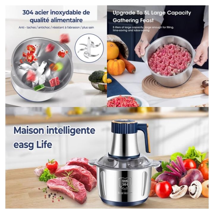 Electric%20Meat%20Grinder%20304%20Stainless%20Steel%20Multifunctional%20Food%20Processor%20Vegetable%20Fruit%20Garlic%20Chopper%20Kitchen%20Appliance%20-%20Image%205