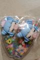 Multi color kids jelly pins pack of 2 pin, virant color. 