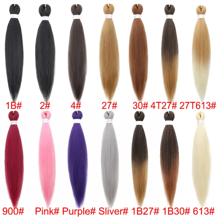 WIGSIN%2020Inch%20Synthetic%20Pre%20Stretched%20Yaki%20Ez%20Box%20Braiding%20Hair%20for%20Women%20Hair%20Extension%20-%20Image%202