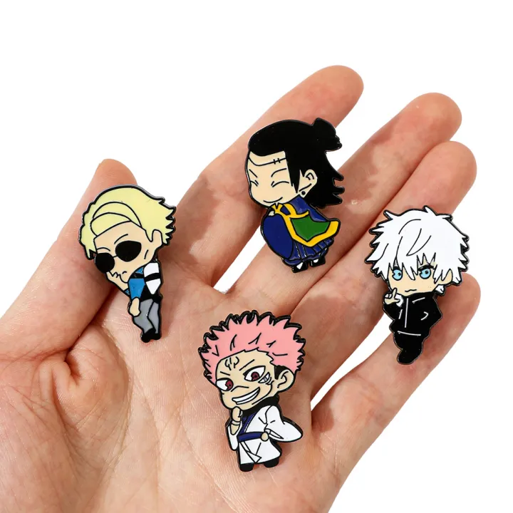 Jujutsu%20Kaisen%20Lapel%20Pins%20Ryomen%20Sukuna%20Satoru%20Gojo%20Itadori%20Yuji%20Brooch%20Backpack%20Clothes%20Badge%20Accessories%20Cosplay%20Fans%20%20-%20Image%204