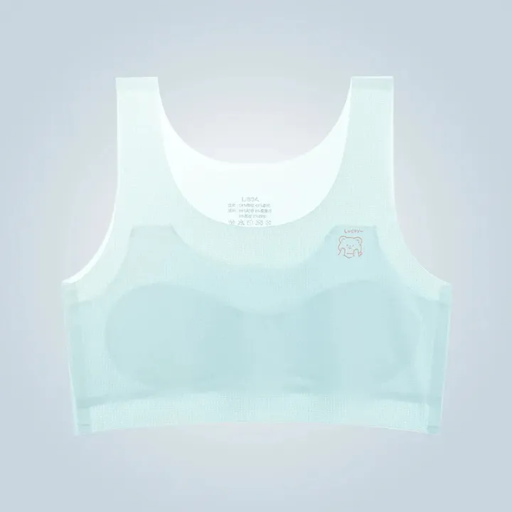 2026%20Bra%20For%20Teenager%20Girls%20New%20Student%20Girl%20Development%20Period%20Bra%20No%20Steel%20Ring%20Girl%20Sports%20Tube%20Top%20Solid%20Color%20Training%20Bra%20-%20Image%207