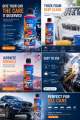 Carglan Extreme Snow Color Foam Car Wash Shampoo - 500ML. 