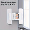 1pc Refrigerator Anti Opening Safety Lock,Refrigerator Door Fixing Buckle, Refrigerator Door Closer,Water Dispenser Safety Lock. 