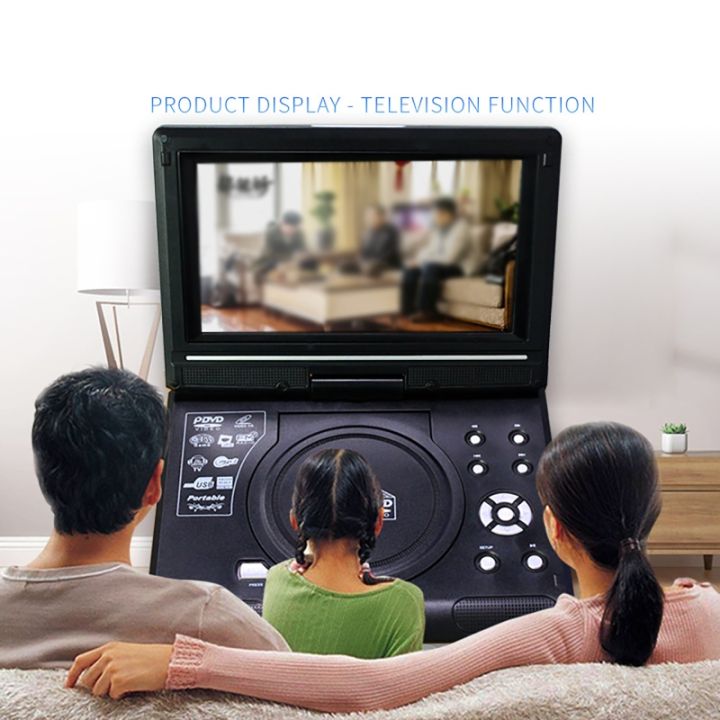 Mini%20Portable%20DVD%20CD%20EVD%20Player%209.8%20Inch%20Digital%20Desktop%20Smart%20TV%20Player%20with%20Remote%20Control%20270%C2%B0%20Rotatable%20Screen%20for%20Travel%20-%20Image%204