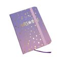 notebook for girls imported high quality durable hard cover with grip off white pages with lines 3x4 inches. 