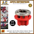 3/4inch Pipe Auto Die Head Heavy Duty (PVC,Ppr,Gi) Thread Cutter.