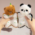 Cute Perfumed Plush Keychains Kawaii Stuffed Doll Bag Pendant Decoration Rabbit Panda Capybara Backpack Hanging New Year . 