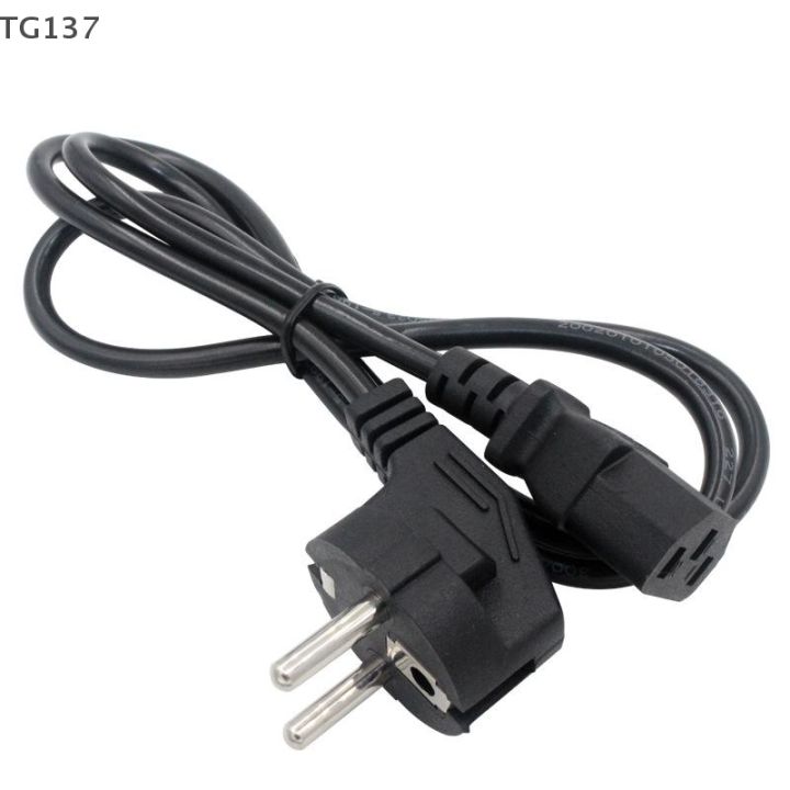EU Plug Power Cable Power Adapter Extension Cord For Notebook TV ...