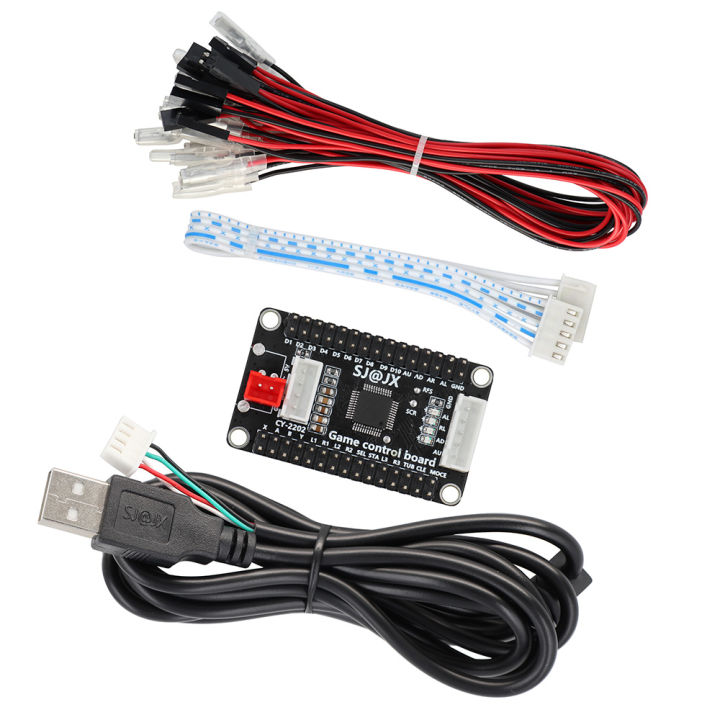 Encoder Board Arcade Programable DIY Zero Delay Arcade USB Encoder Board, Support PC, PS3 Raspberry Pi ...