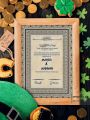 Nikkah Certificate. 