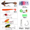 Sougayilang Fishing Rods and Reels 5 Section Carbon Rod Baitcasting Reel Travel Fishing Rod Set with Full Kits Carrier Bag. 