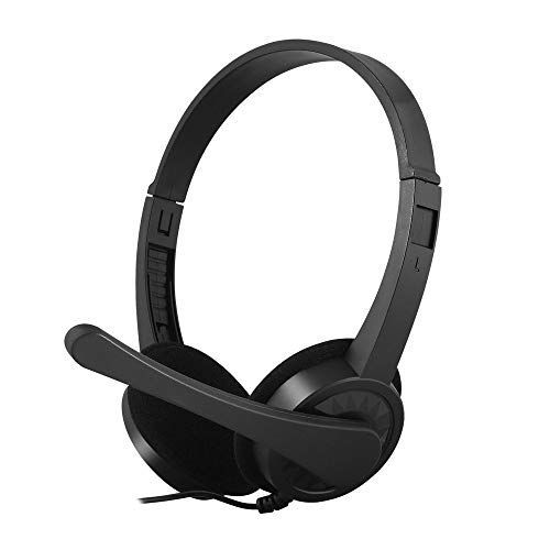 Lenovo headset headset P702 black notebook desktop computer universal voice band mic call online class conference recording game scene suitable
