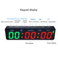 Fitness Digital Timer Stopwatch Portable Gym Timer Clock Rechargeable Countdown and Count Up Magnetic for Boxing. 