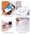 50 pcs of paper toilet seat covers (disposible). 