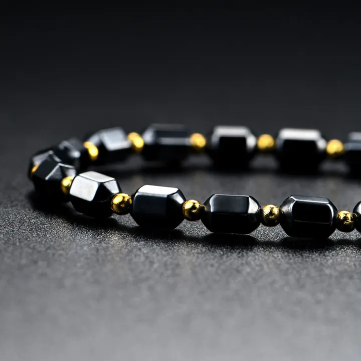 Magnetic%20Black%20Onyx%20Gold%20Bead%20Necklace%20Unisex%20Healing%20Therapy%20Jewelry%20For%20Men%20Women%20with%20Magnetic%20Clasp%20-%20Image%203
