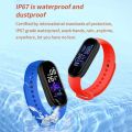 M7 M5 Sport Smart Band Waterproof Smart Watch Sleep Wristband Men Women Color Screen Fitness Bracelet Bluetooth Smartwatch. 