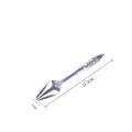 2PCS Portable baby bird feeding water spoon bird parrot feeding spoon stainless steel water milk powder feeder spoon bird food. 