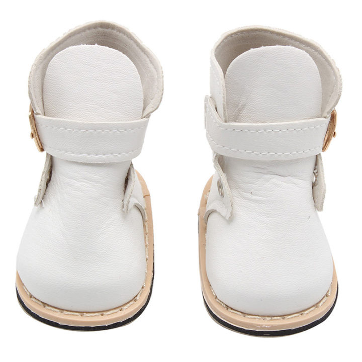 18%20Inches%20American%20Doll%20Boots%20High%20Quality%206%20Colors%20Leather%20Girl%20Doll%20Shoes%20For%2043cm%20New%20Born%20Russia%20Diy%20Dolls%20Sock%20-%20Image%203