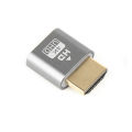 4K HDMI-Compatible Dummy Plug Virtual Monitor Display Emulator 3840x2160 EDID Display Cheat Virtual Plug for Computer Desktop. 