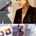 150pcs/box 4 Sizes Metal Safety Pins Rust Resistant Brooch Sets for Needlework DIY Sewing Tool Pin Clothing Findings Accessory. 