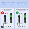 Dissolved Oxygen Meter in Water, Dissolved Oxygen Analyzer 0.0-40.0mg/L, with Automatic Temperature Compensation Function, for Measuring Dissolved Oxygen, Temperature. 