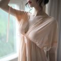 Nightgowns Women's Silk Lace Clothes for Sleepwear Pajamas Nightwear Hot Romantic New Woman Summer Sleep Offer Top Dress. 