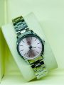 ORIX Stainless Dial Steel Silver Watches For Ladies. 