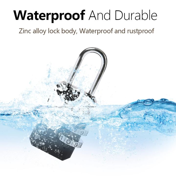 Password Lock, Long Beam, Large Padlock, Outdoor Courtyard Door Lock ...