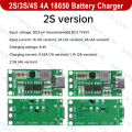 Multi-Cell 2S/3S/4S 4A Boost Charging Module Type-C USB 2S BMS 3S BMS 4S BMS Lithium Li-ion Battery Charging Protection Board 8.4V 12.6V 16.8V Step-Up Power Module. 