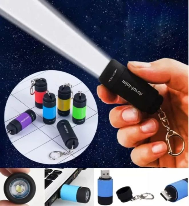 Pack Of 30 Mini Torch Key Ring Small Children's Torch 4 Cm