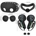 VR 6 in 1 Silicone Protective Case Set for Meta Oculus Quest 3S , face Cover, Controller Grip,shell Cover, Lens Cover, rocker ca. 