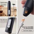 MINI Milk Frother USB Rechargeable 3 Speeds Foam Maker Coffee Whisk Mixer Electric Handle Blender Egg Beater Hot Cooking Tools. 