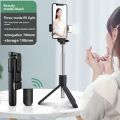 Bluetooth Selfie Stick Tripod with Wireless Remote Extendable Phone Stand for Live Streaming Video Recording and Hands Free.