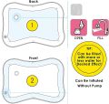 Water Play Mat Kids Toys Inflatable Tummy Time Leakproof Water Play Mat Waterbed Baby for Crawling Kids Baby Mats for Floor Mat for Babies. 