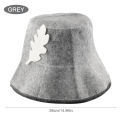 Anti Heat Sauna Hat Thicken Felt Shower Cap Hair-Turban Quickly Towel Drying Towel Hats Sauna Bathroom Accessori Bath House Kit.
