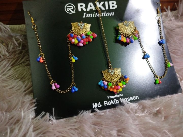 new%20bahubali%20earrings%20tikli%20set%20for%20women%20-%20Image%204