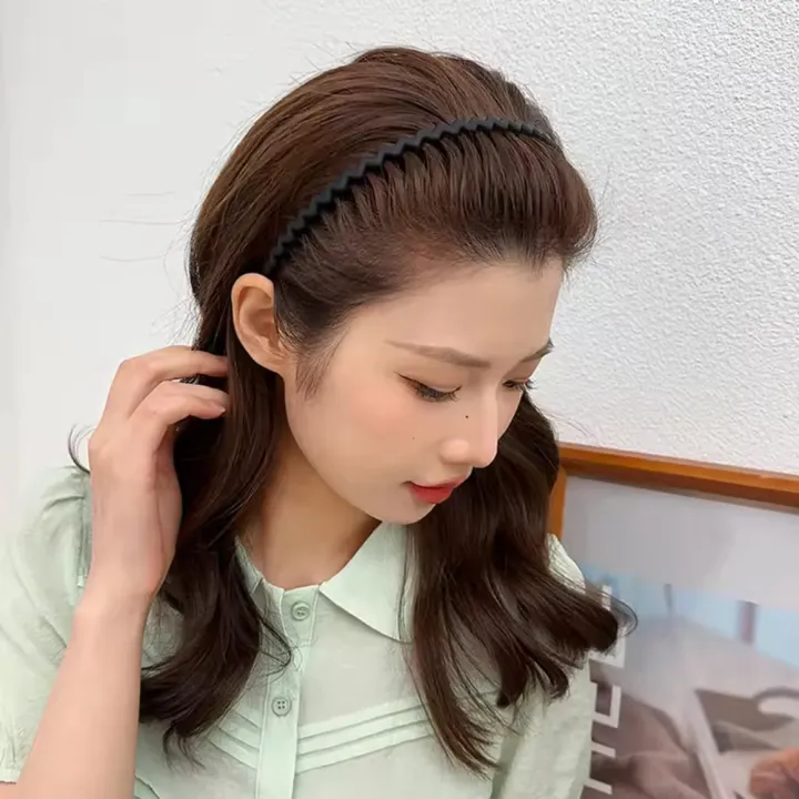 3pcs%20Fashion%20Non-slip%20Hair%20Bands%20for%20Women%20Men%20Simple%20Headband%20Face%20Wash%20Hair%20Band%20Wave%20Shape%20Hairband%20Hair%20Accessories%20-%20Image%204