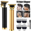 T9 Vintage Hair Clippers for Men Cordless Hair Trimmer Barber Zero Gapped Hair Cutting Machine Beard Trimmer Body Hair Shaver. 