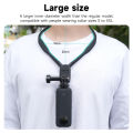 TELESIN Neck Hold Mount Chest Mount for GoPro 13 12 Hero 11 10 9 8 7 Insta360 DJI Osmo Action Silicone Action Camera Accessories.